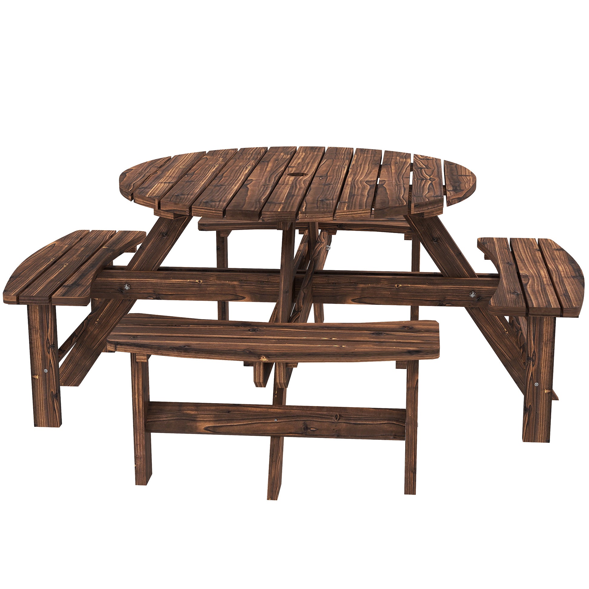 Wooden Garden Dining Set, 8 Seater Patio Furniture Set