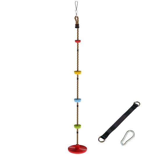 Climbing Rope, Kids Tree Swing Kit with Platforms