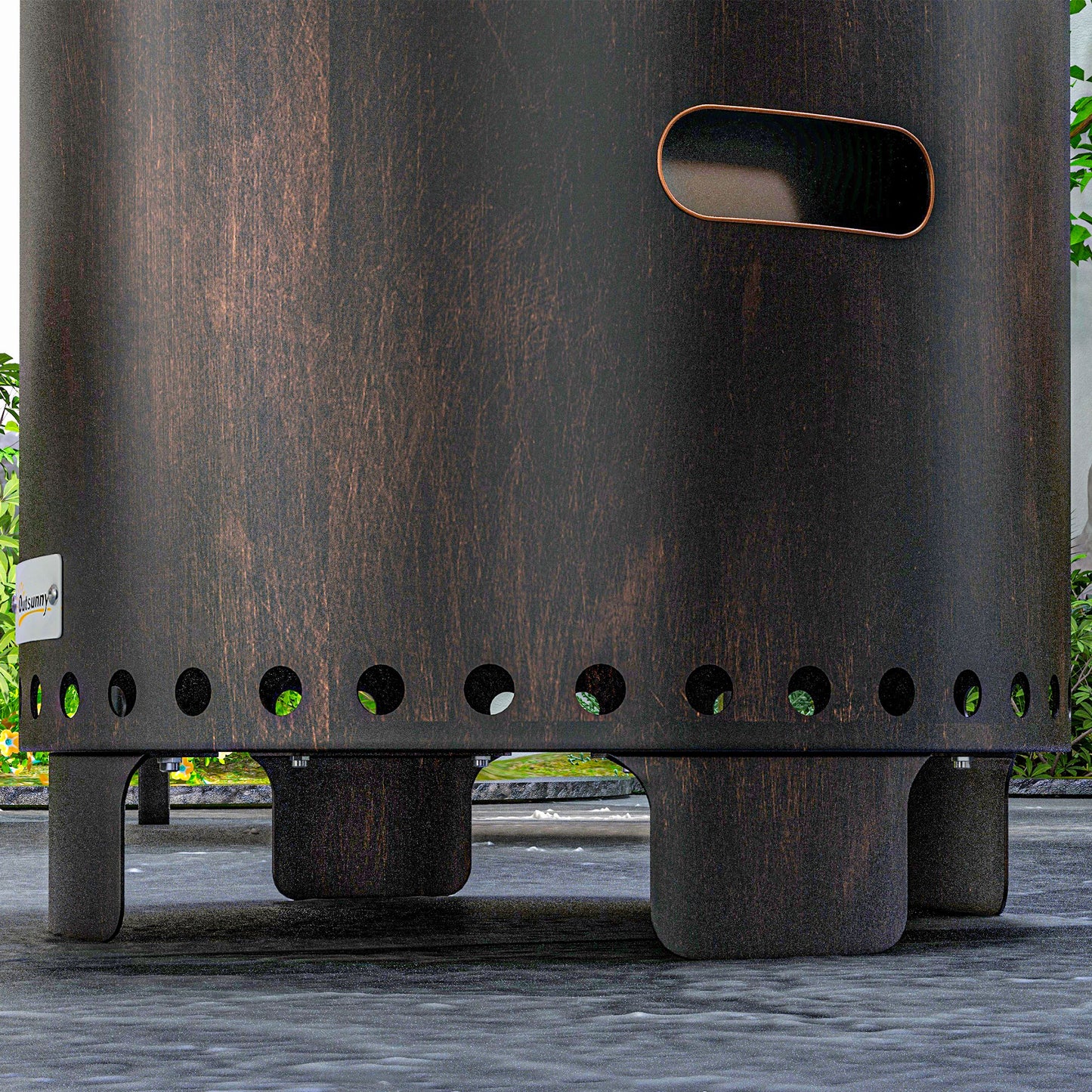 Metal Wood-burning Smokeless Fire Pit