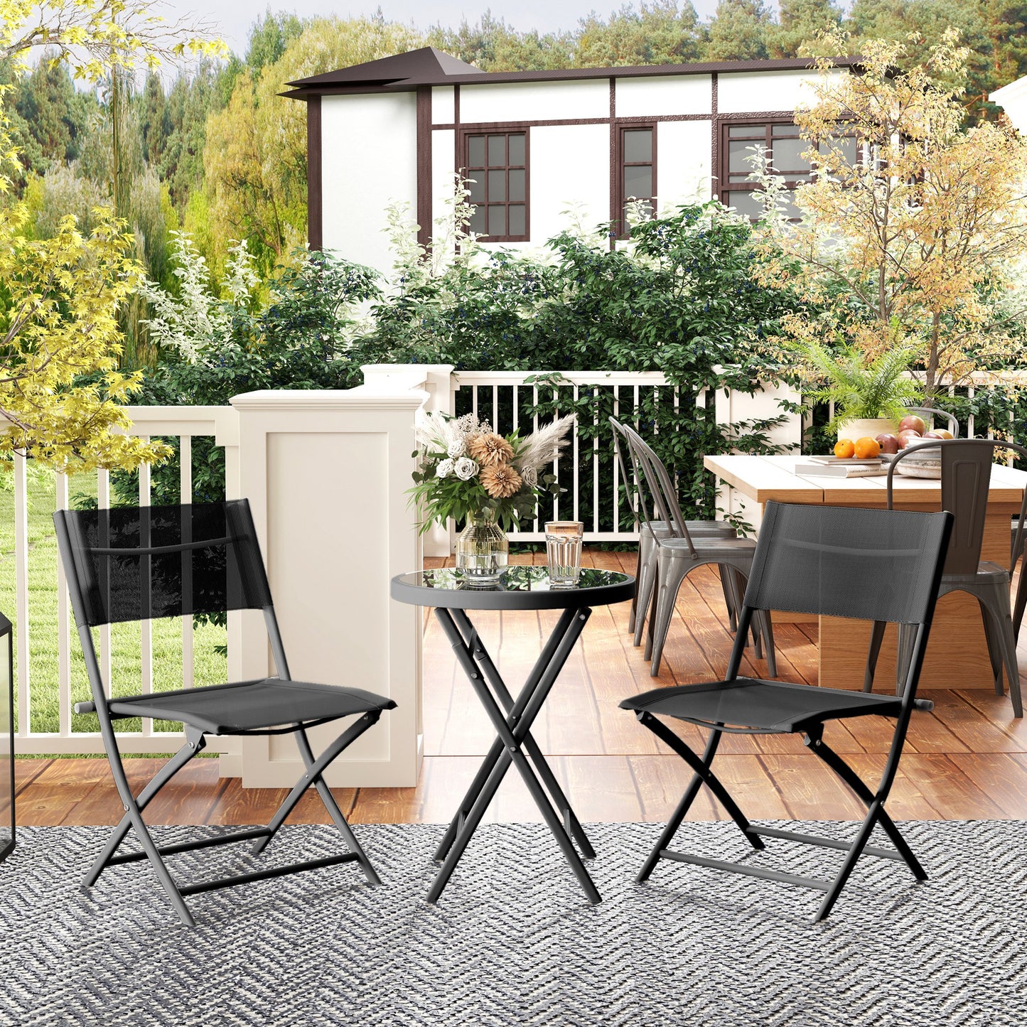 3 Pieces Outdoor Bistro Set (1)