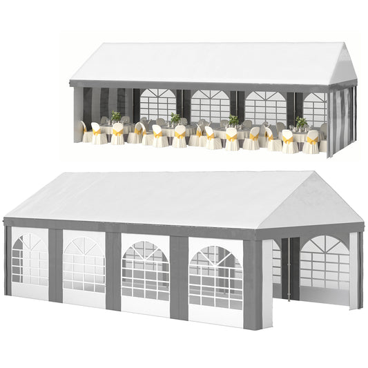 8m x 4m Marquee Gazebo with Sides