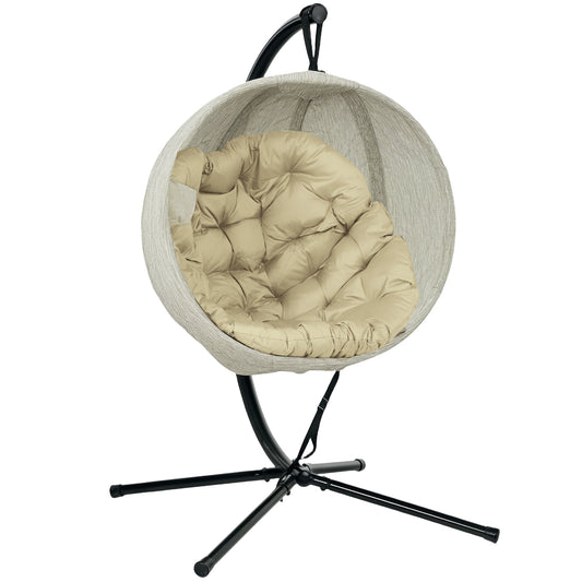 Hanging Egg Chair Outdoor Indoor Garden Swing Chair (5)