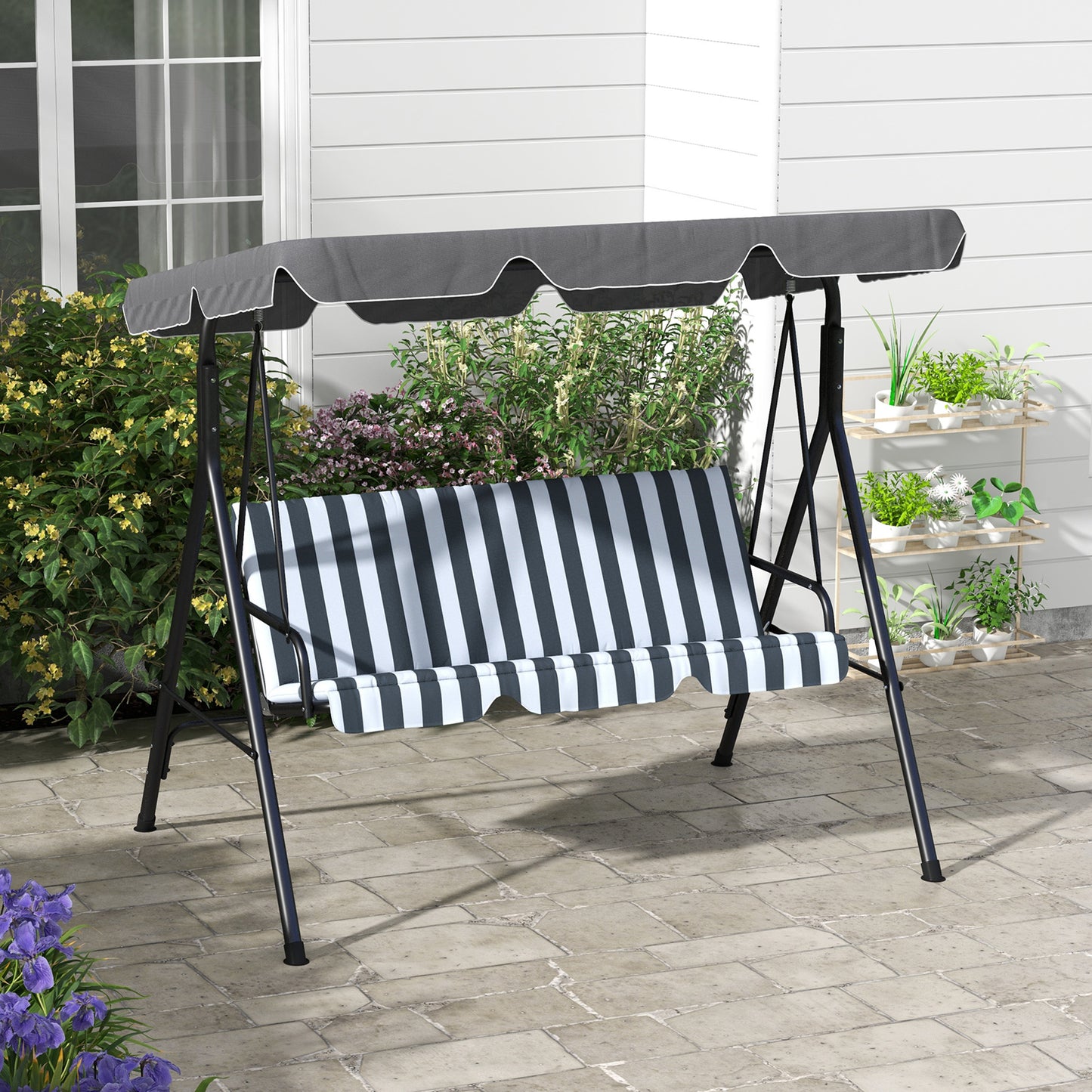 3 Seater Garden Swing Chair
