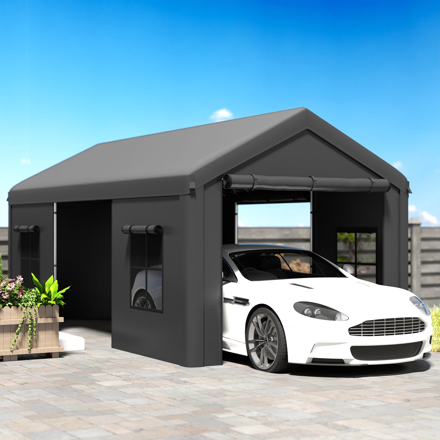 3 x 6 m Heavy Duty Carport