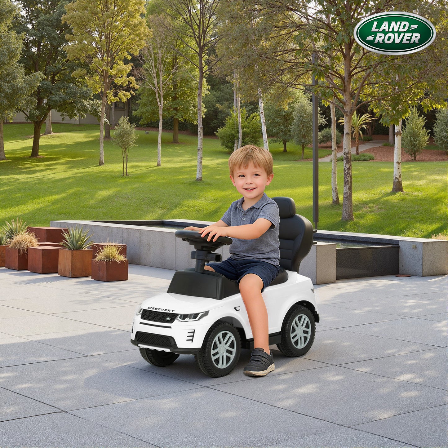Land Rover Discovery Licensed Baby Push Car