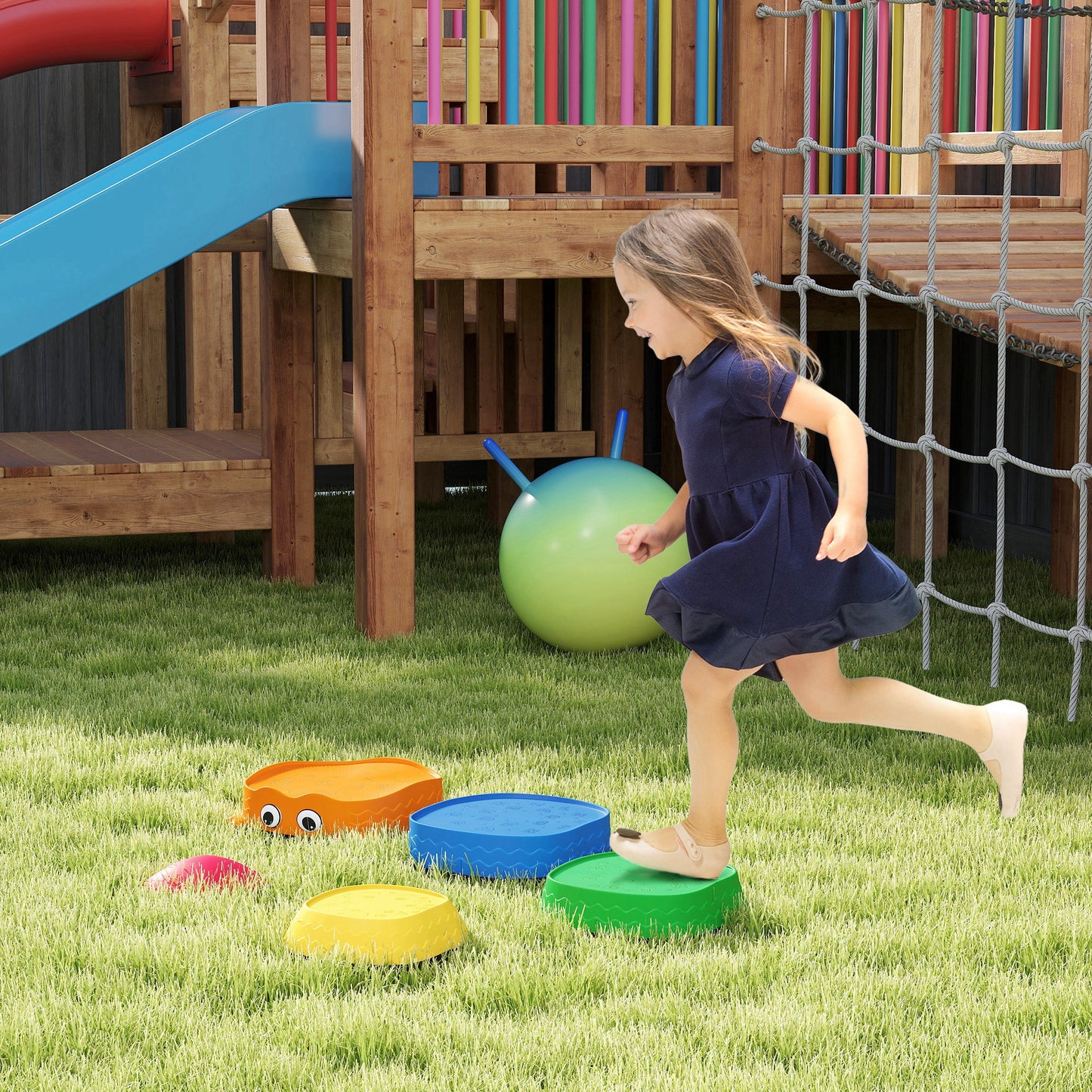 5PCS Sensory Stepping Stones for Toddlers
