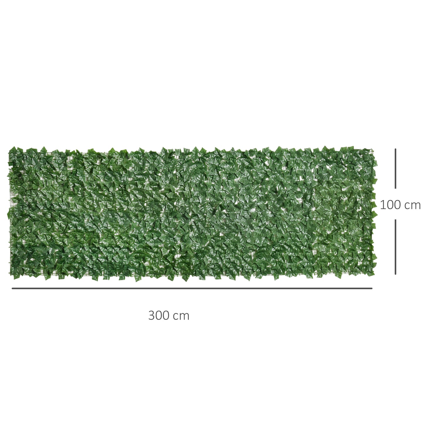 1-Piece Artificial Leaf Hedge Screen Privacy Fence Panel (2)