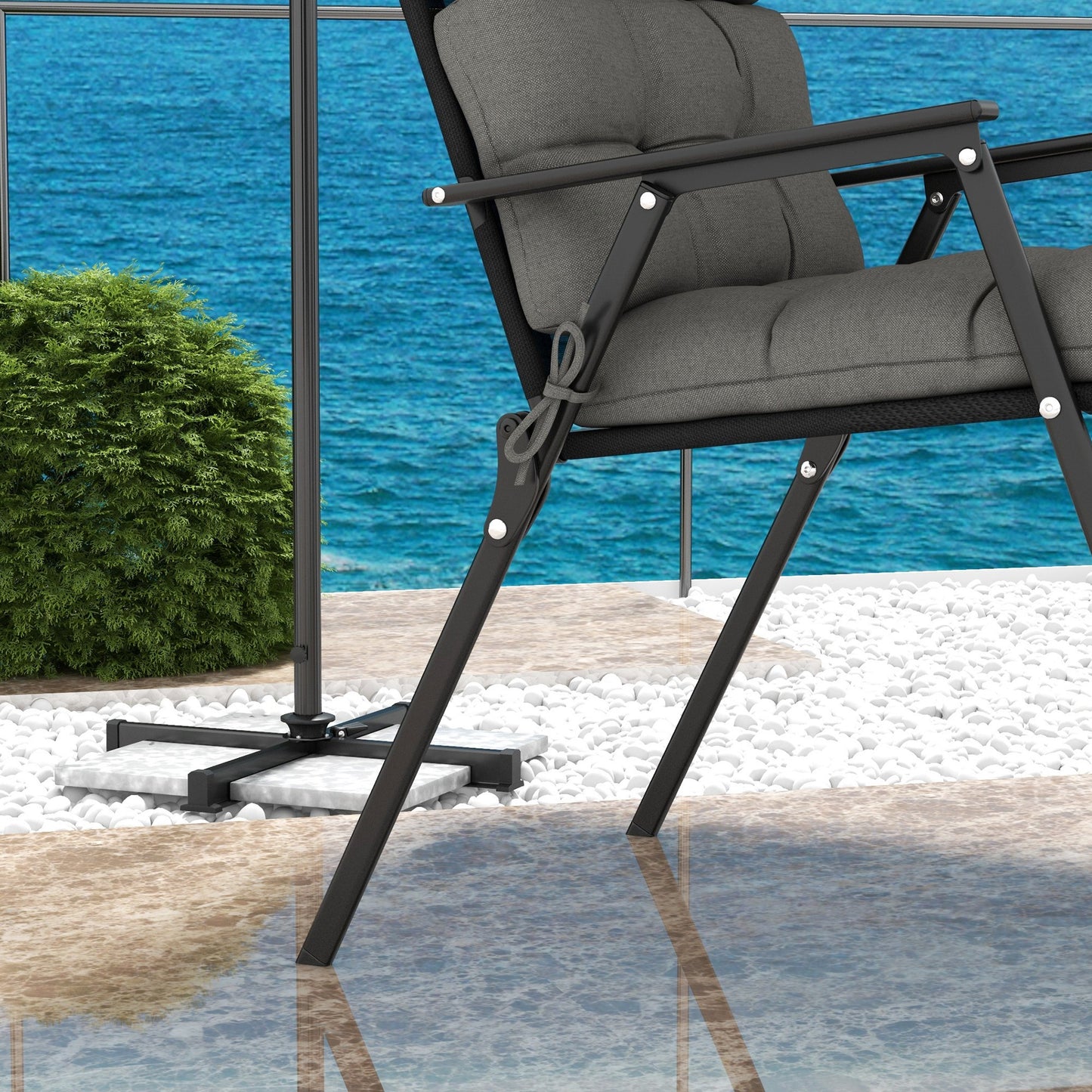 2-Piece Seat Cushion Replacement with Backrest (1)