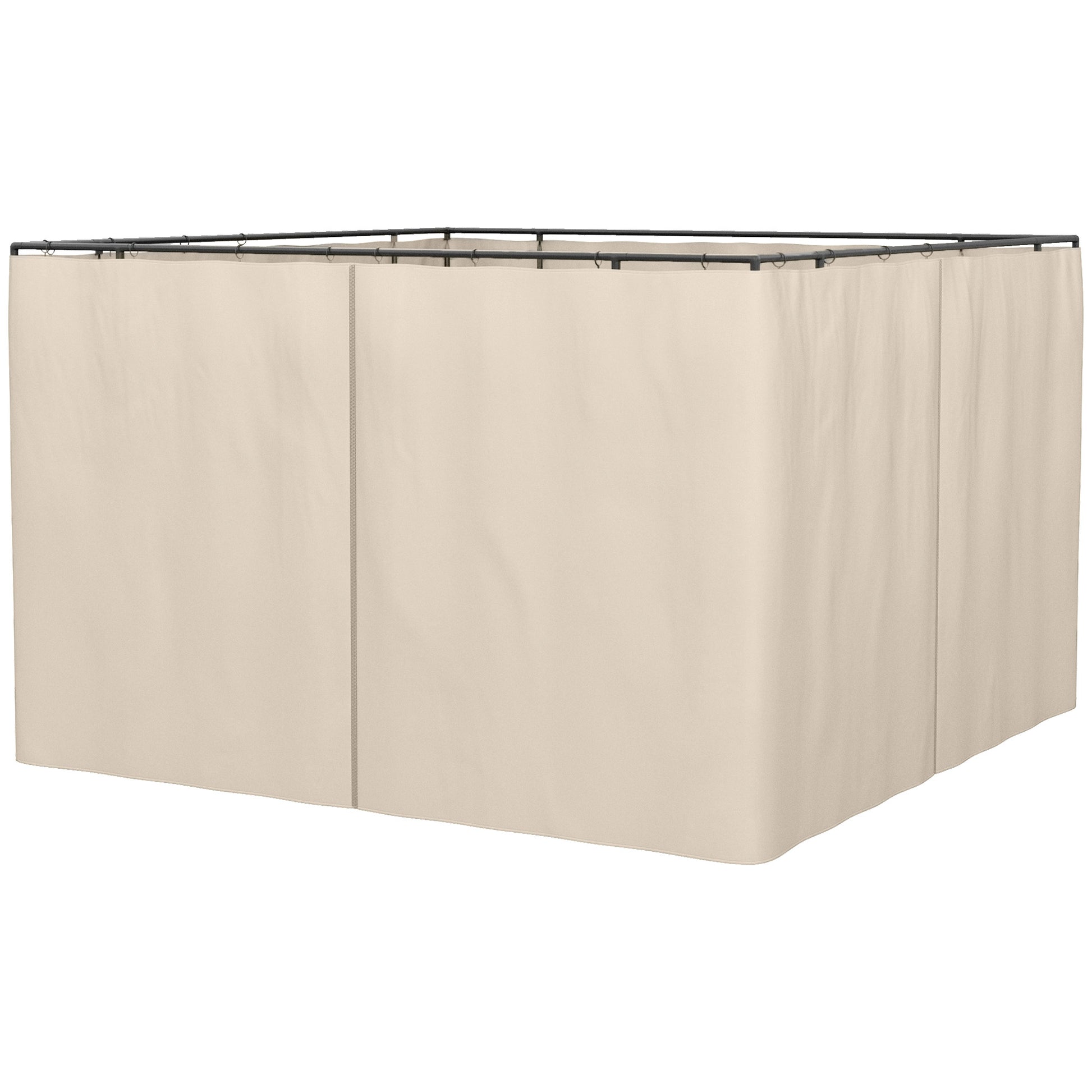 Replacement Gazebo Curtains, 4-Panel Gazebo Side Panels Only