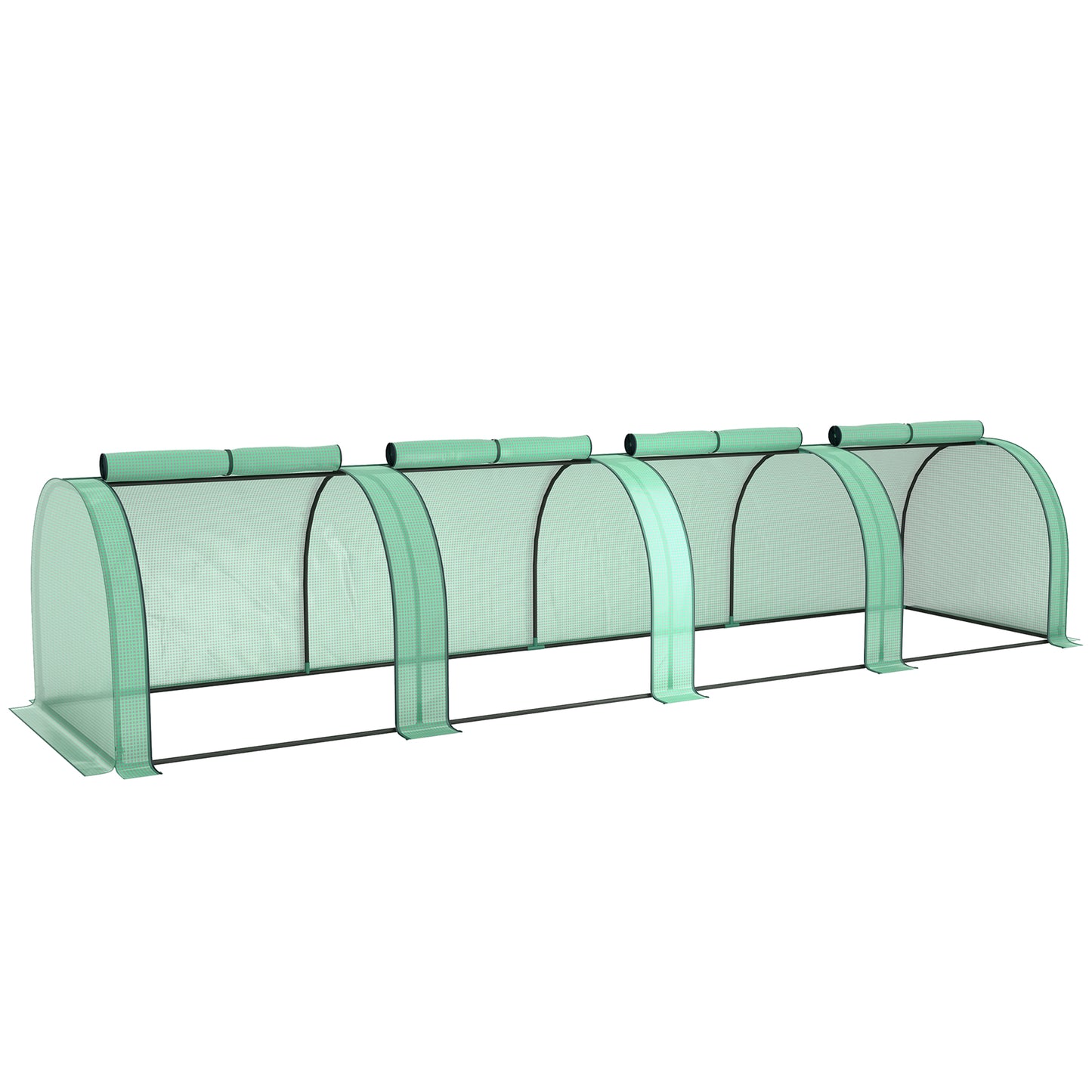 395  x 100 cm Low Tunnel Greenhouse
