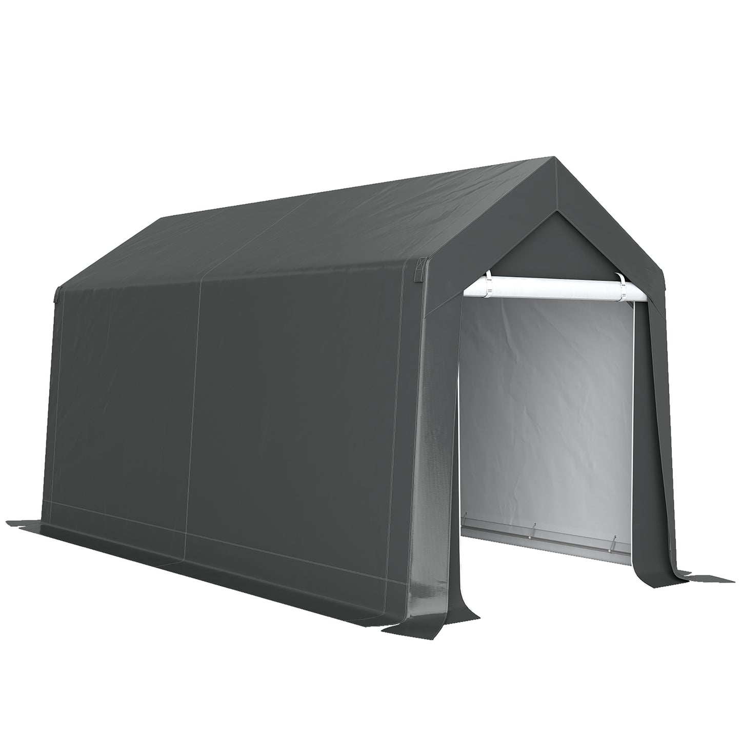 3.6 x 2.1m Portable Outdoor Shed, with Window (1)