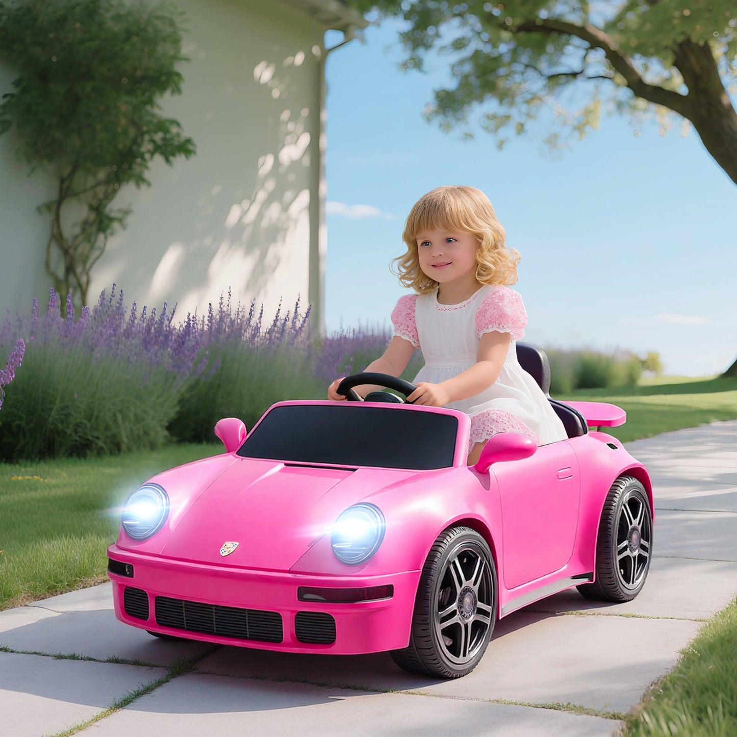 Licensed RUF CTR 2017-Yellowbird Electric Car for Kids