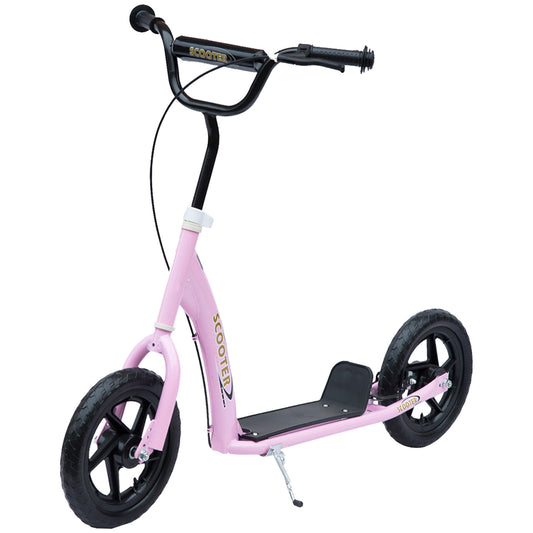 Kids Scooter Kick Scooter, with 12" EVA Tyres, Rear Brake