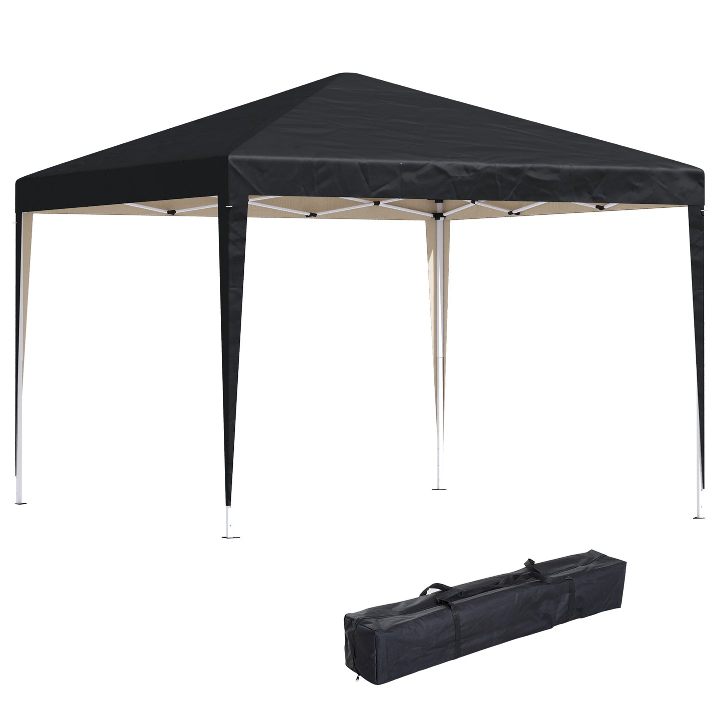 3 x 3M Garden Pop Up Gazebo Height Adjustable Marquee Party Tent