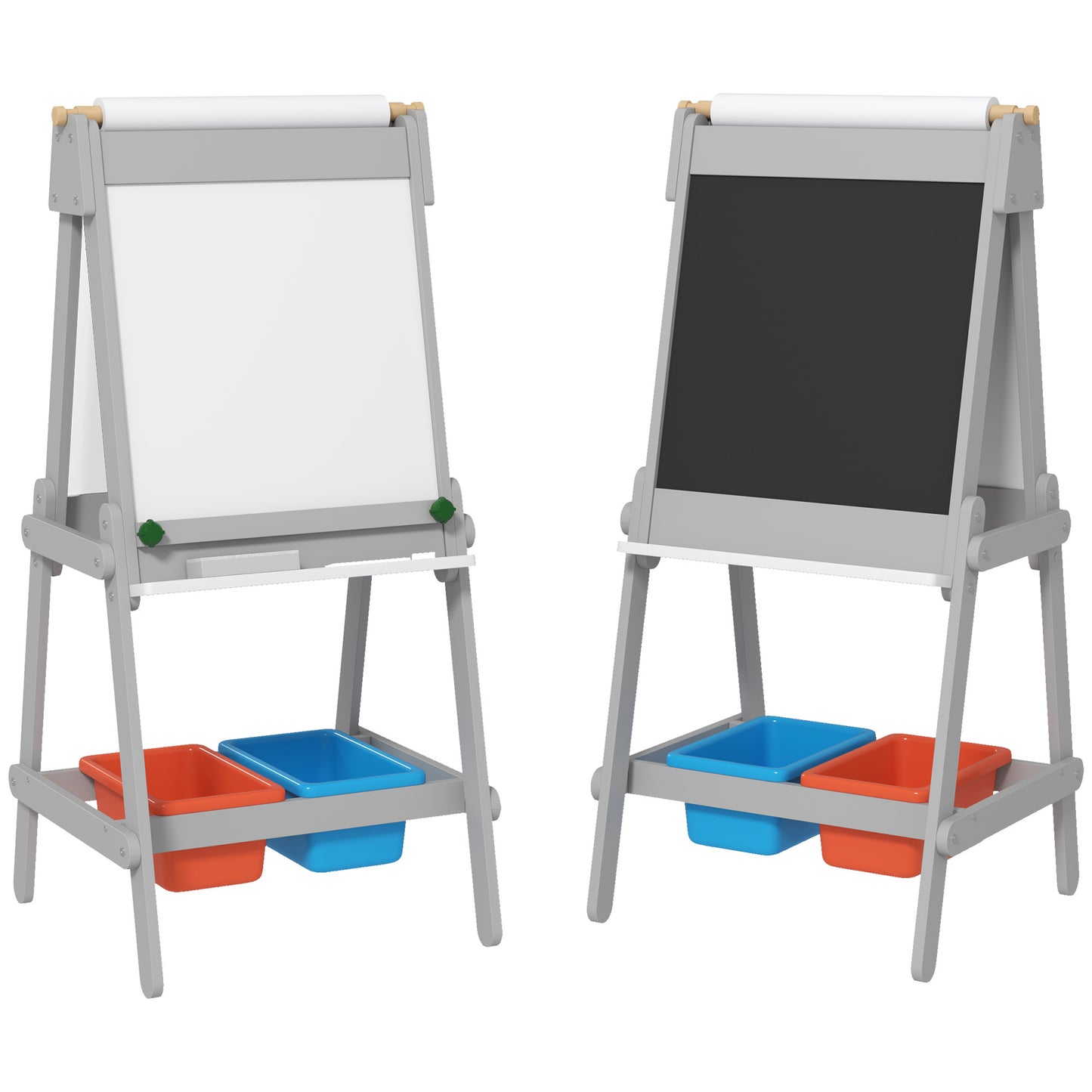 Art Easel for Kids with Paper Roll