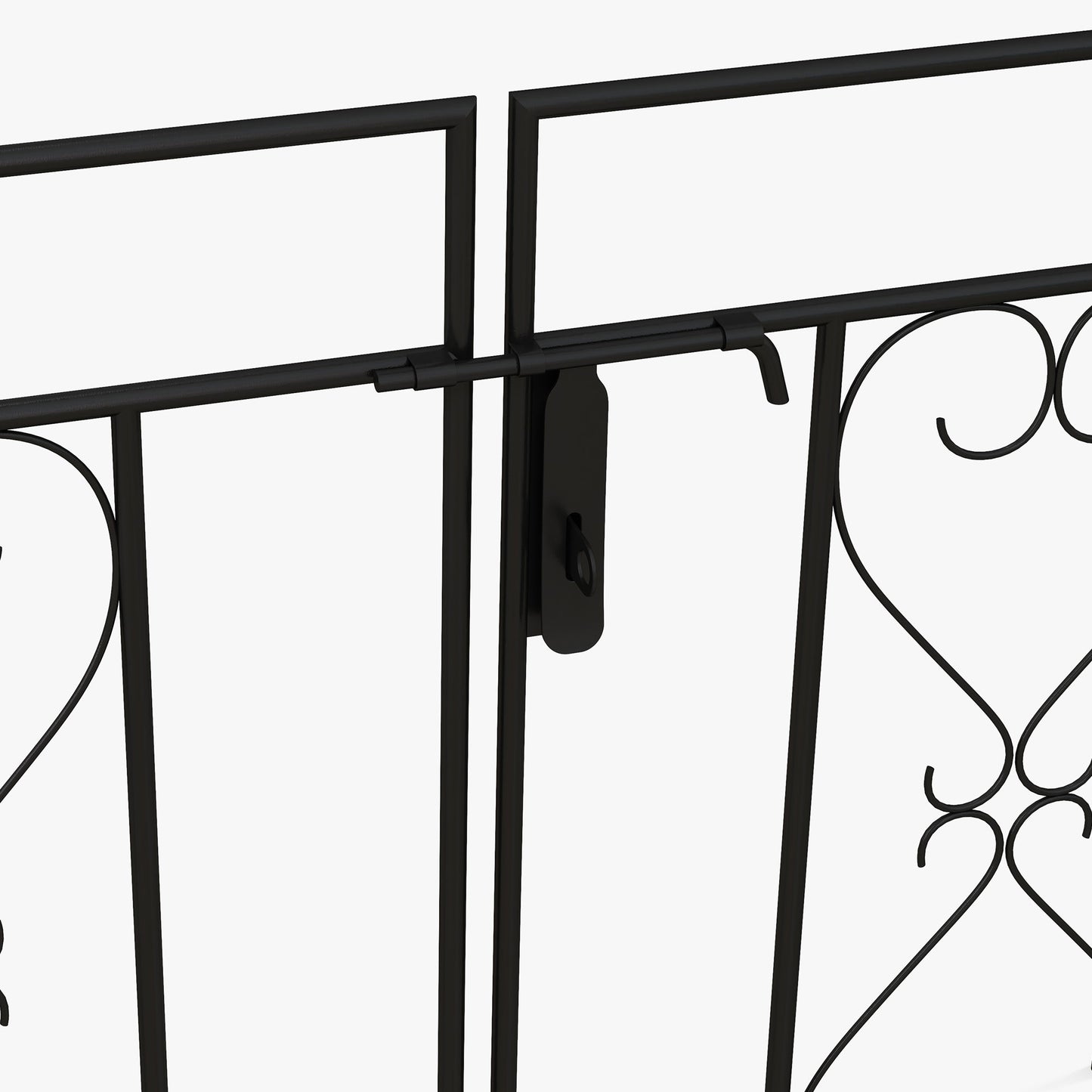 Decorative Garden Arch, with Gate