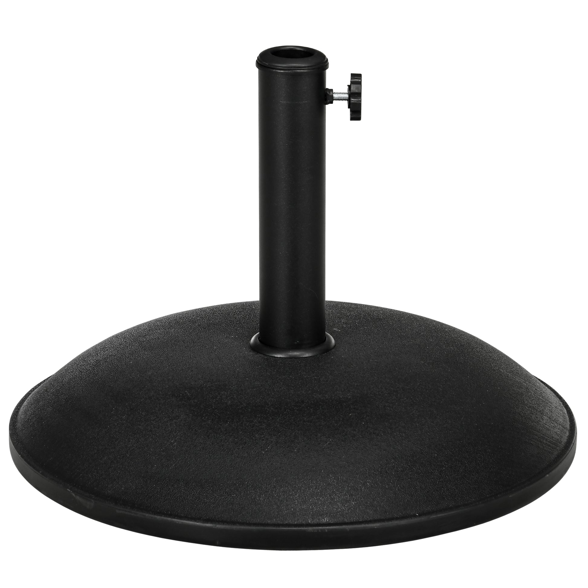 Heavy Duty Cement Parasol Base 20kg Round Patio Umbrella Stand