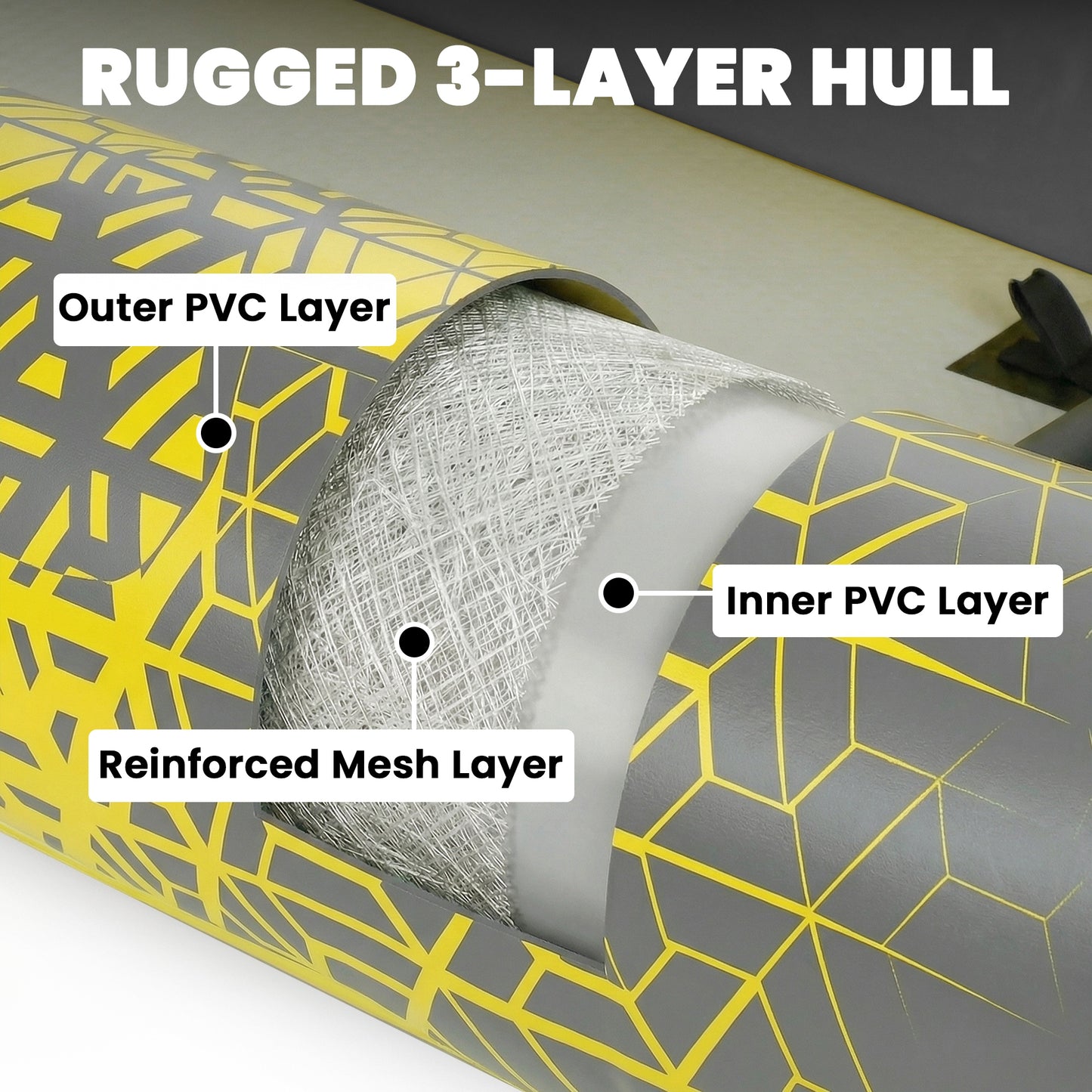 12.5' Inflatable Kayak Set