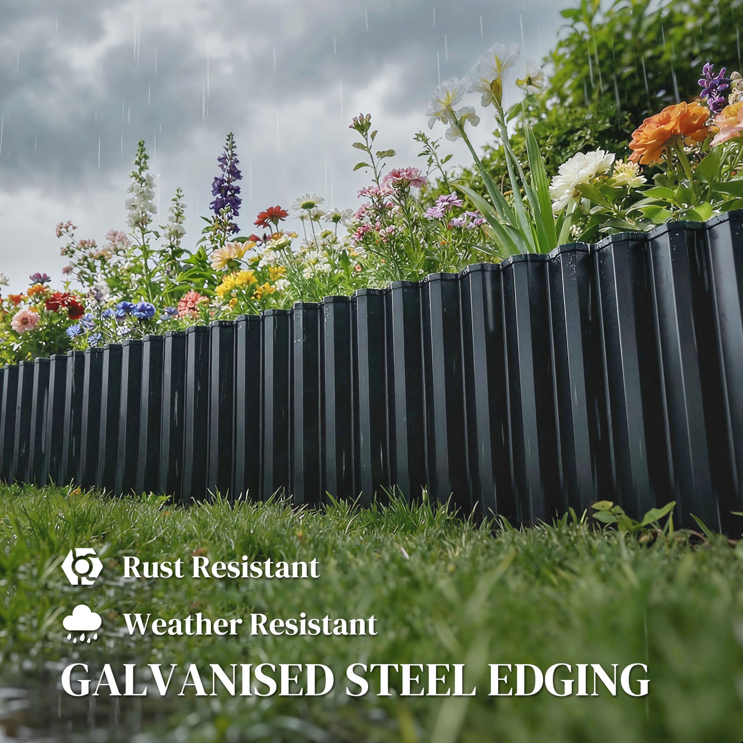 Metal Garden Edging Border