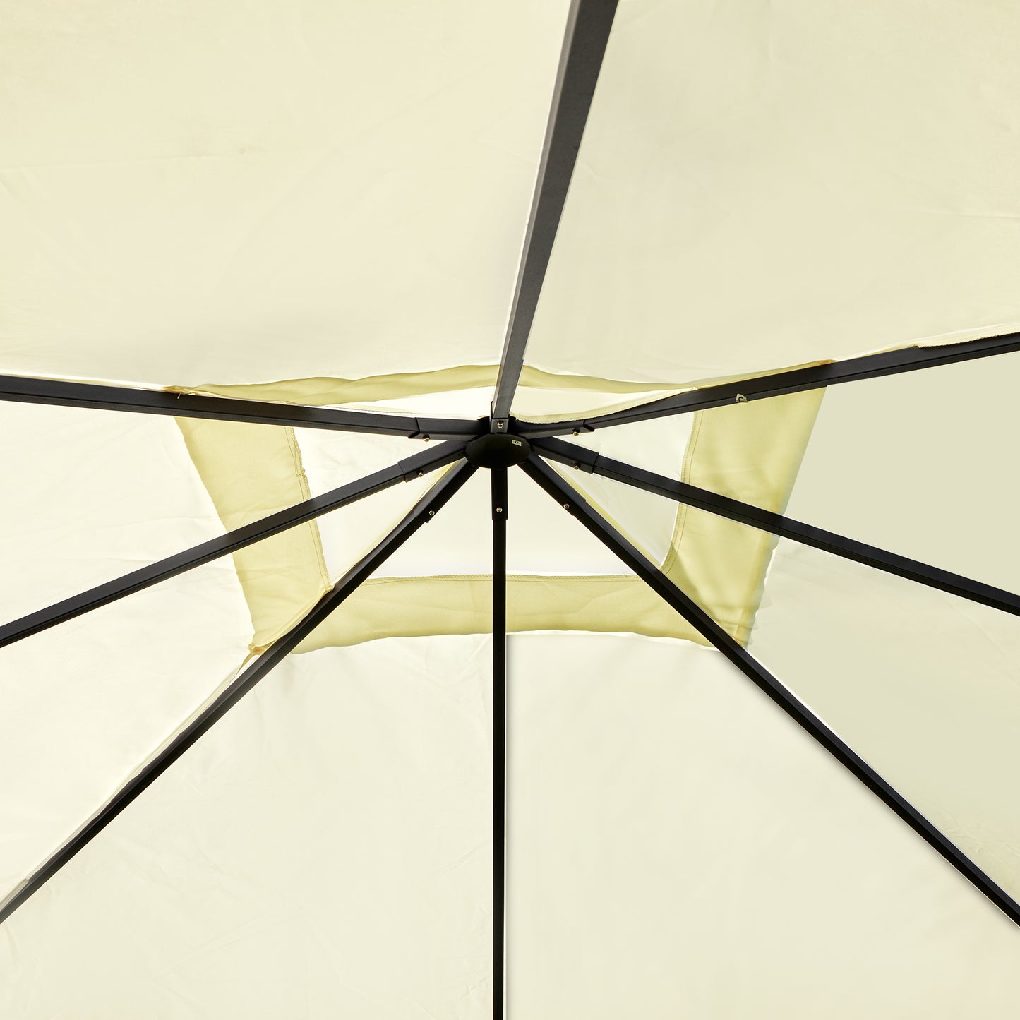 3 x 3 Meters Patio Garden Metal Gazebo Marquee Steel Frame