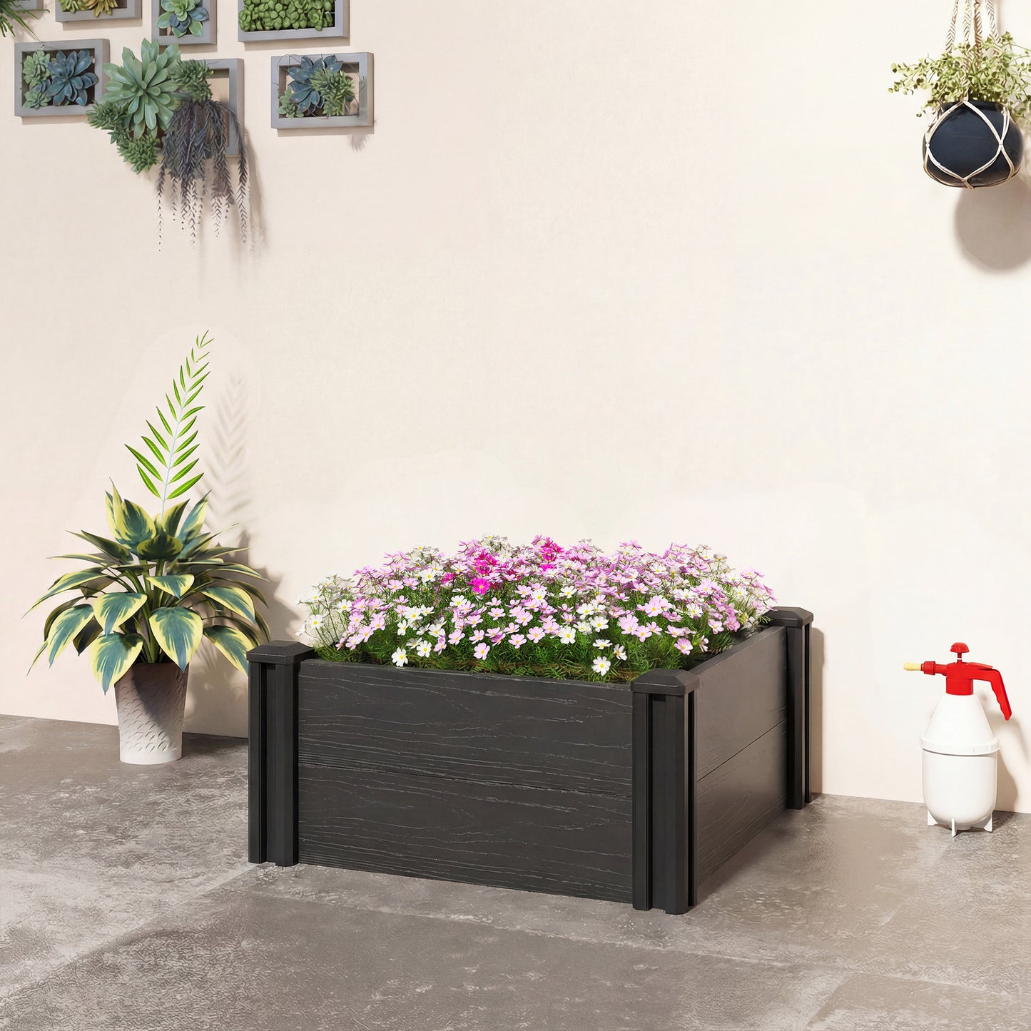 Vinyl Raised Garden Bed Kit (1)