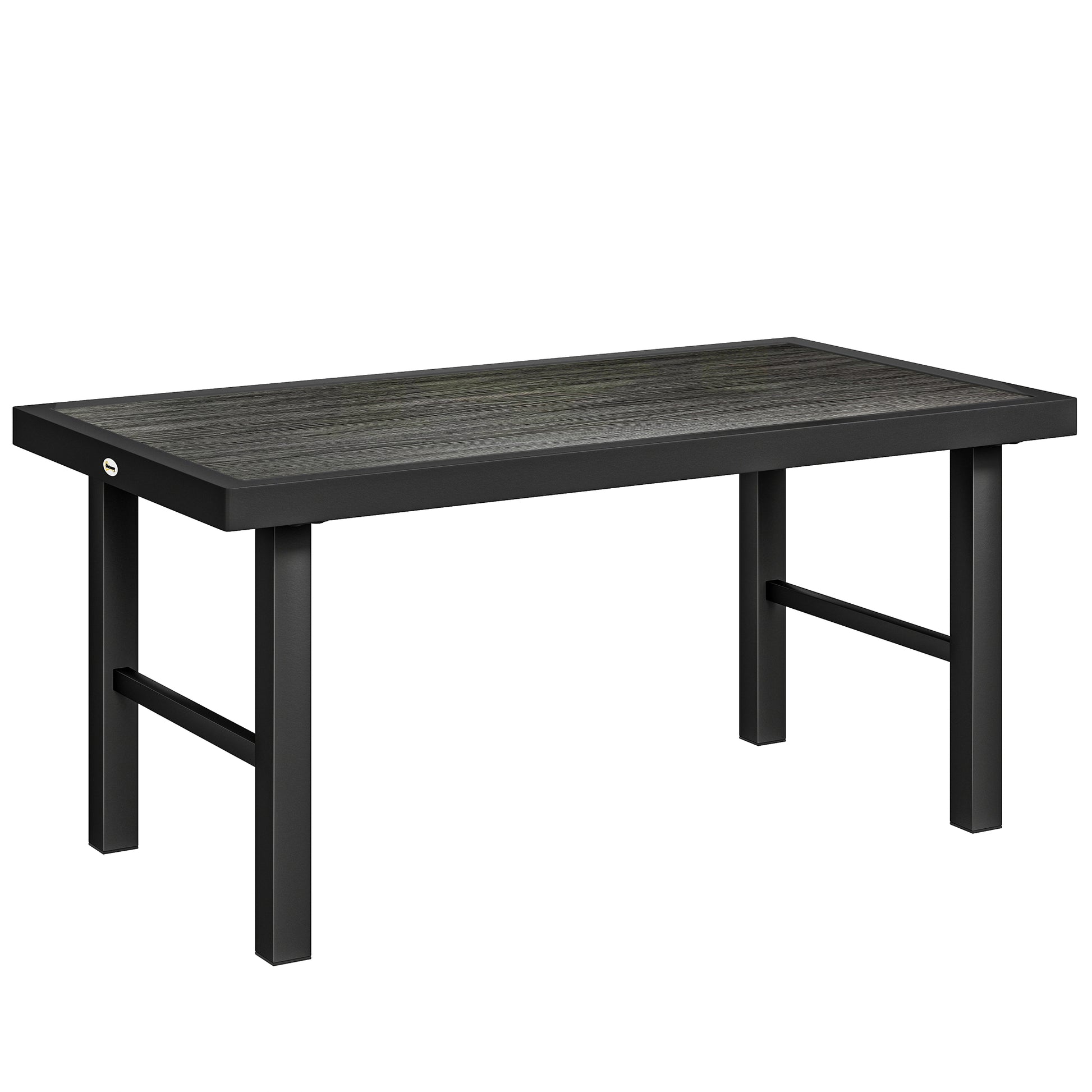 Metal Garden Coffee Table, Outdoor Side Table