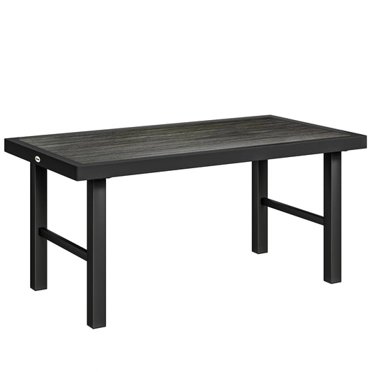 Metal Garden Coffee Table, Outdoor Side Table