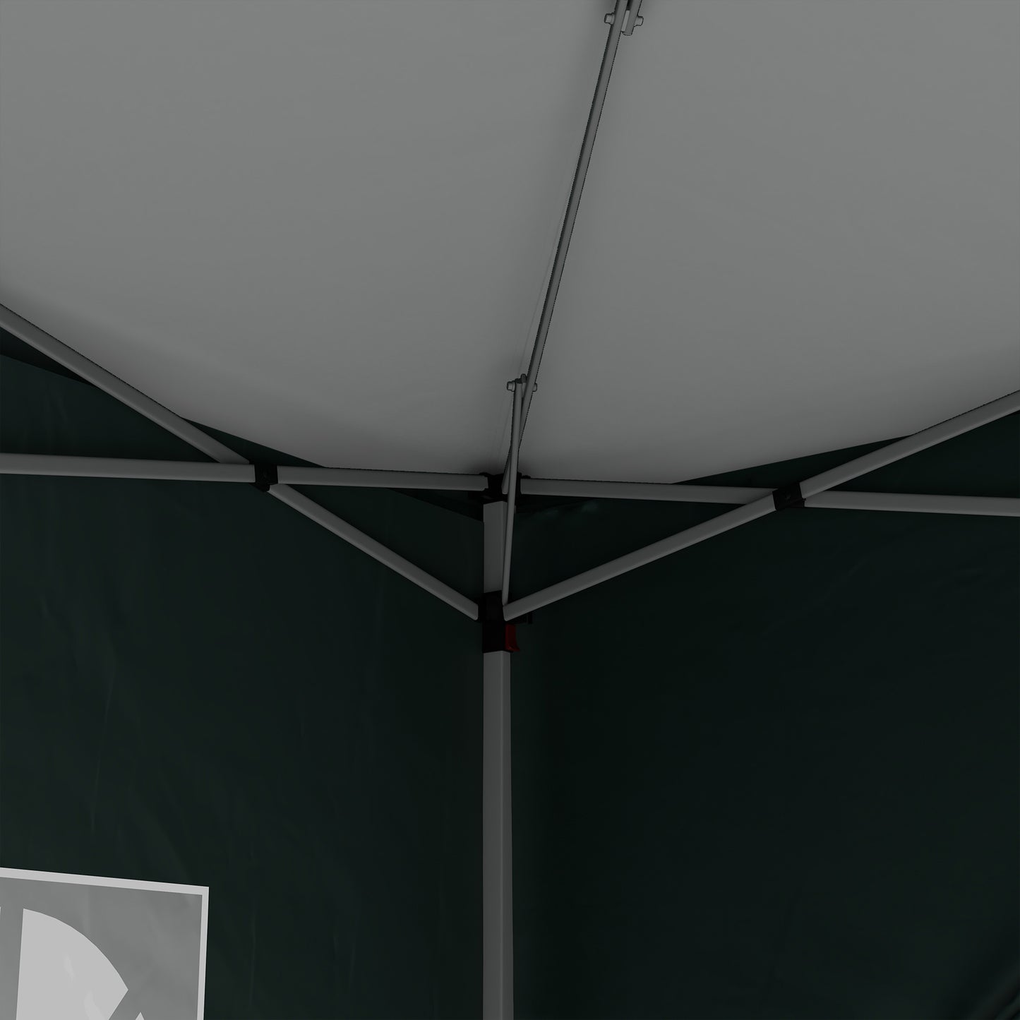 3 x 3m Pop Up Gazebo, Wedding Party Canopy Tent Marquee