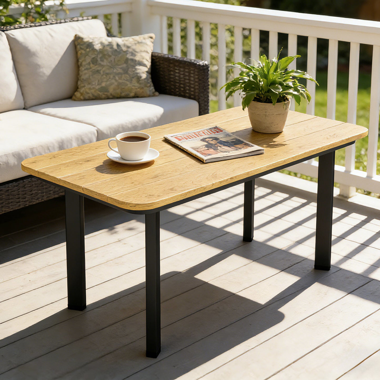 Outdoor Garden Coffee Table (2)