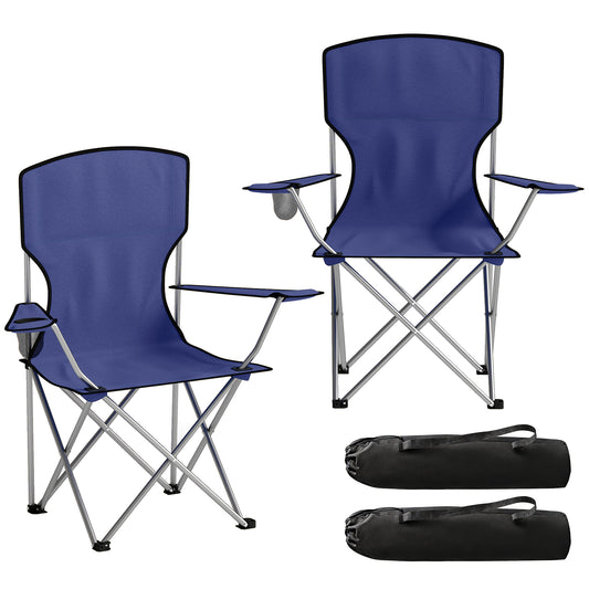 Camping Chair Set of 2 Portable Folding Outdoor Camp Chair