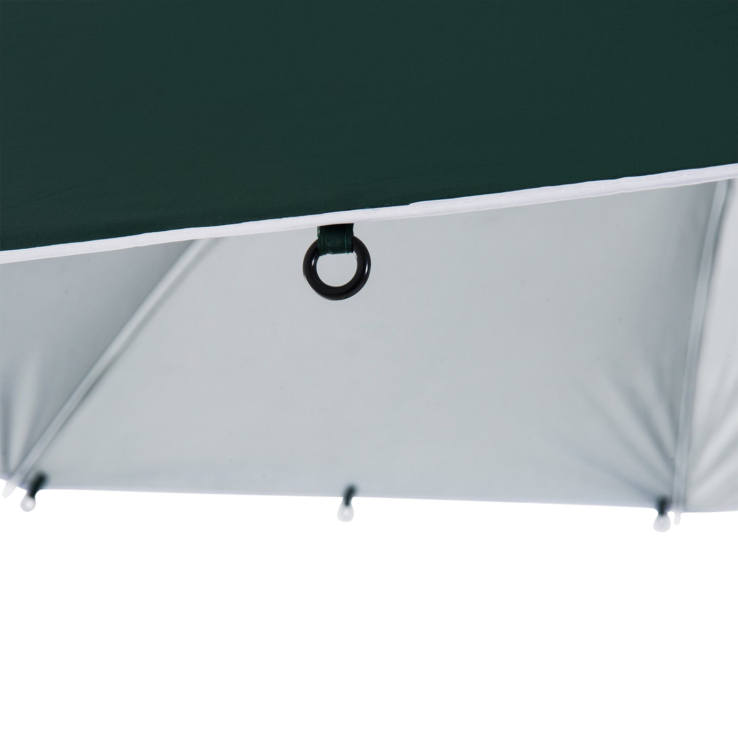 2m UV Protection Fishing Beach Umbrella Brolly Shelter w/ Side