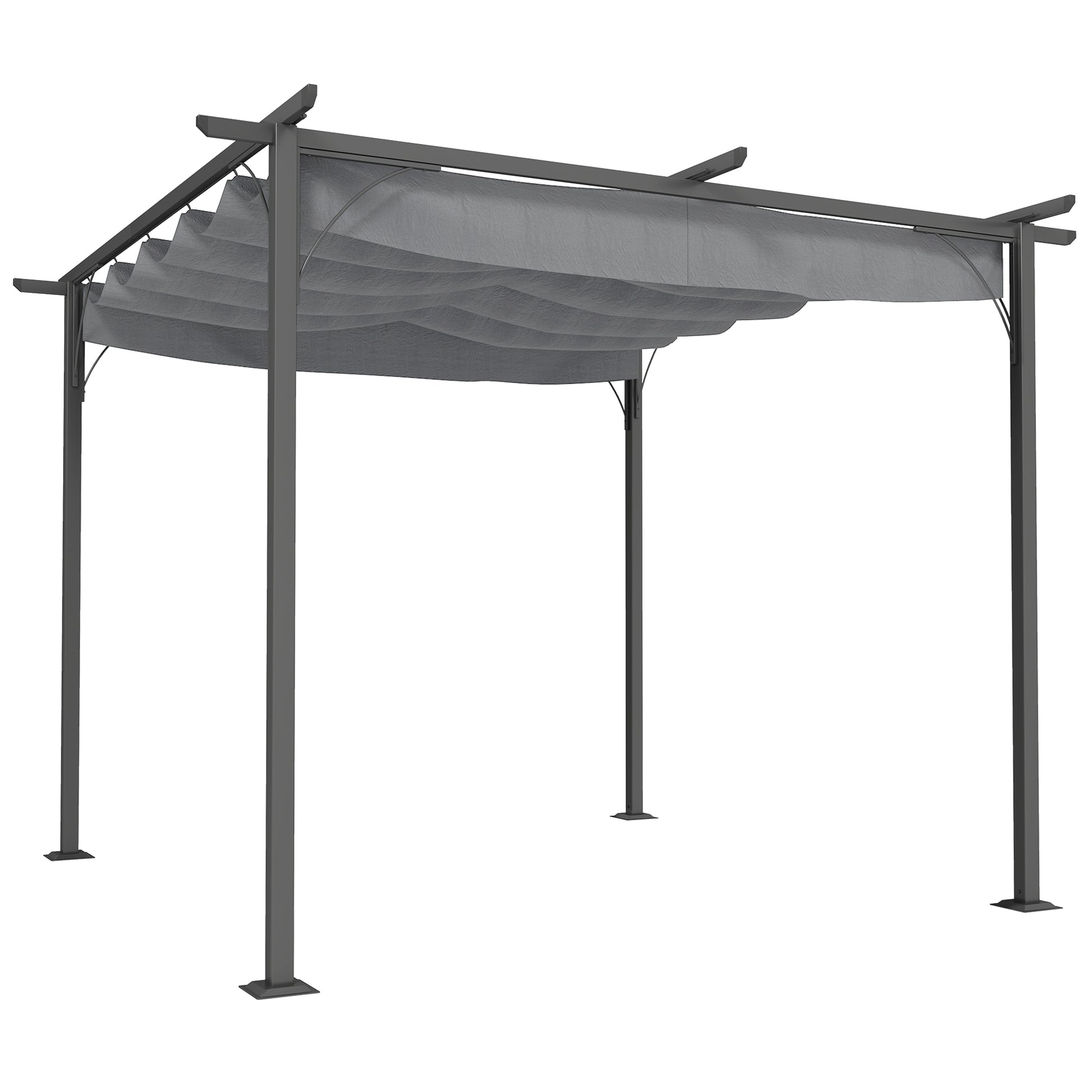3 x 3(m) Metal Retractable Pergola
