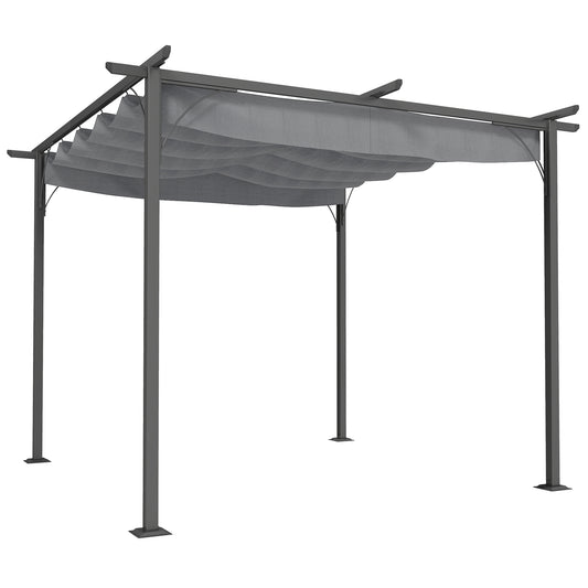3 x 3(m) Metal Retractable Pergola