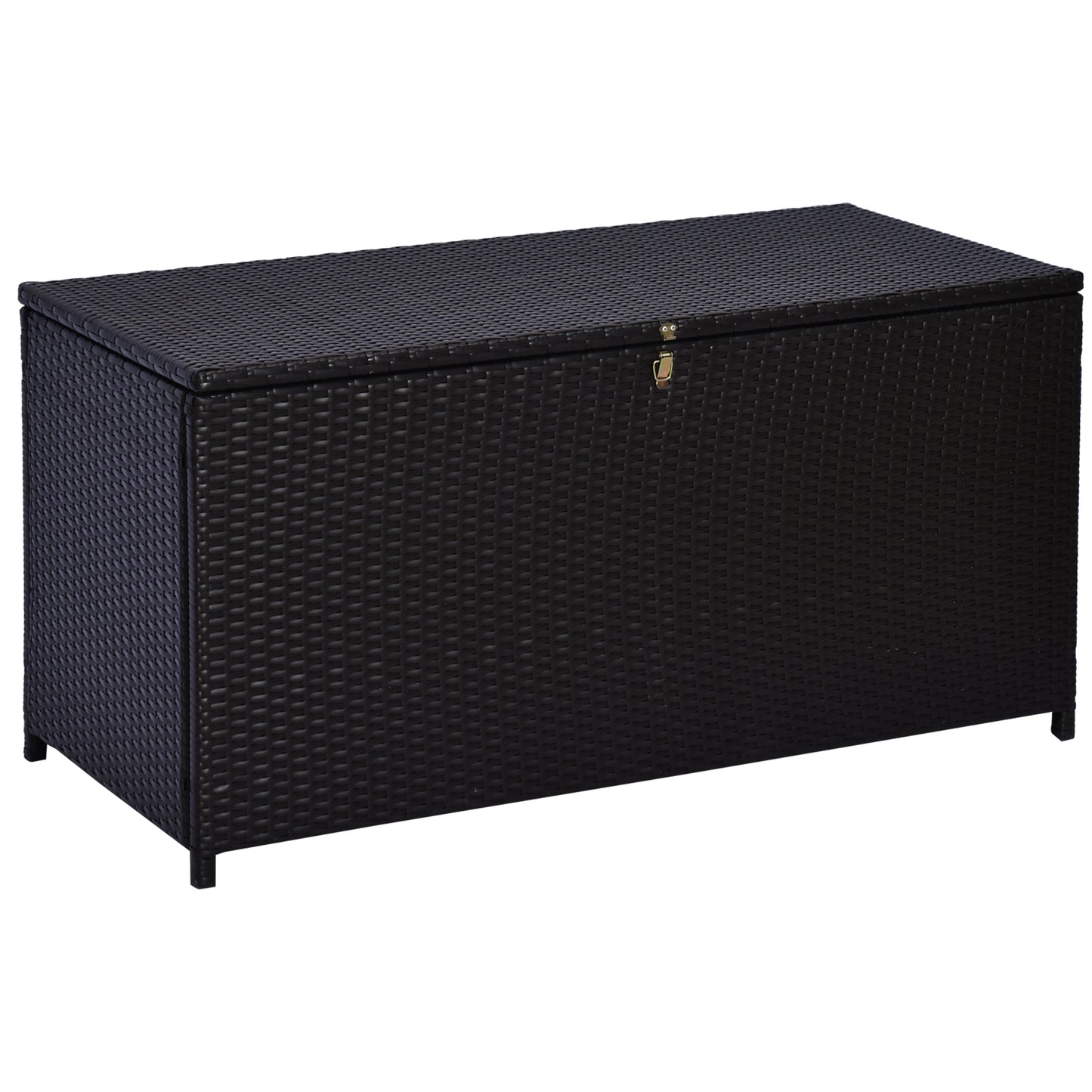 284 L Rattan Garden Storage Box