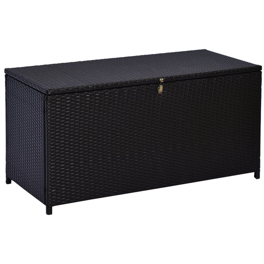 284 L Rattan Garden Storage Box