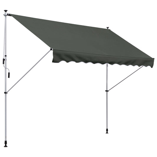 3x1.5m  Adjustable Outdoor Aluminium Frame Awning