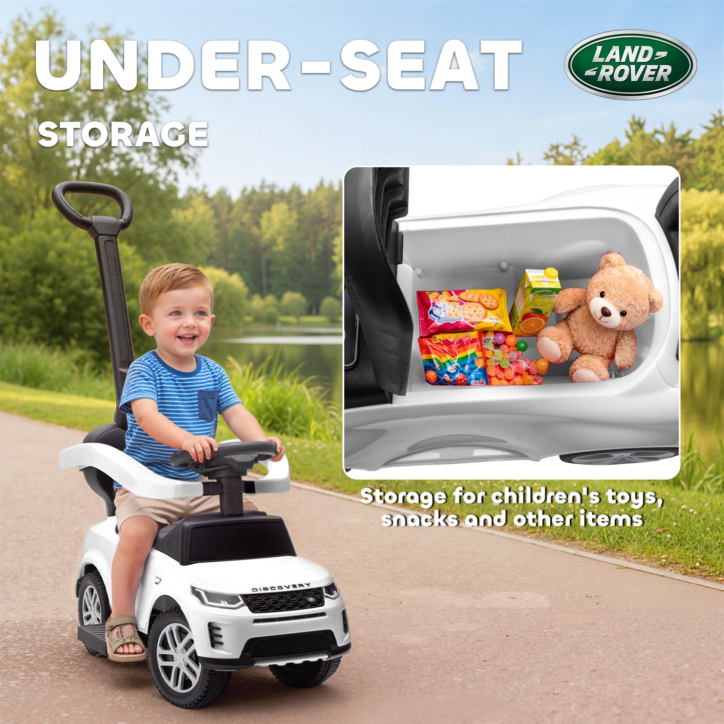 Land Rover Discovery Licensed Baby Push Car