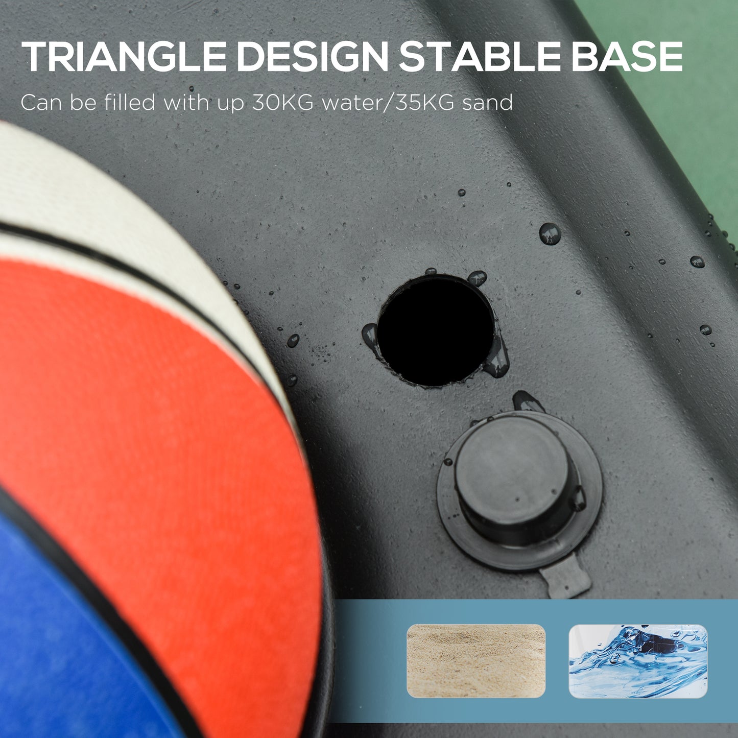 Basketball Hoop Outdoor, Portable Basketball Hoop and Stand