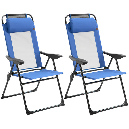 Folding Garden Chairs Set of 2