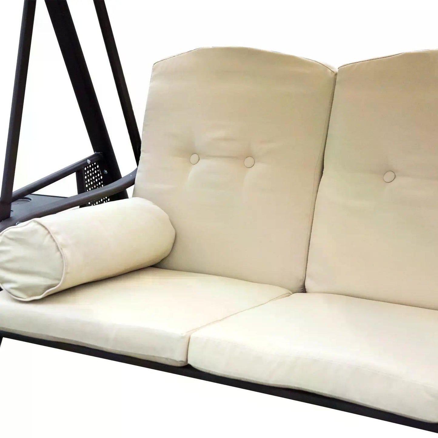 Swing Chair Hammock Chair 3 Seater Canopy Cushion Shelter Outdoor