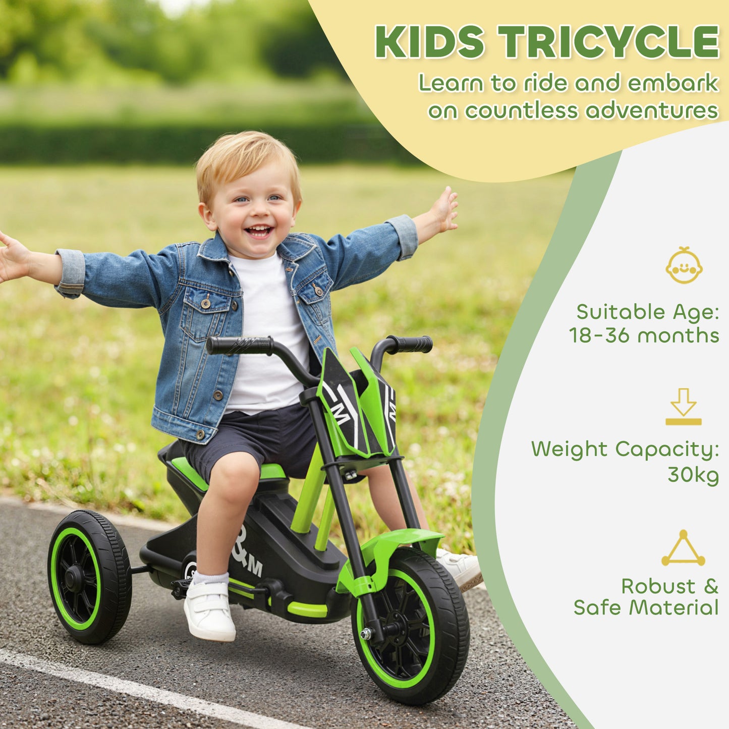 Kids Tricycle Baby Trike, Kids Trike with Pedal