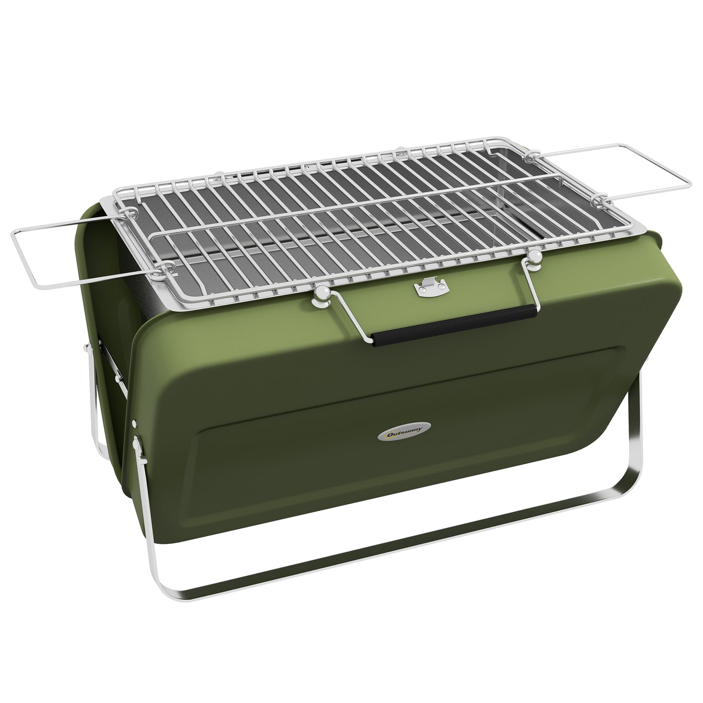 Metal Suitable-Style Portable BBQ Grill