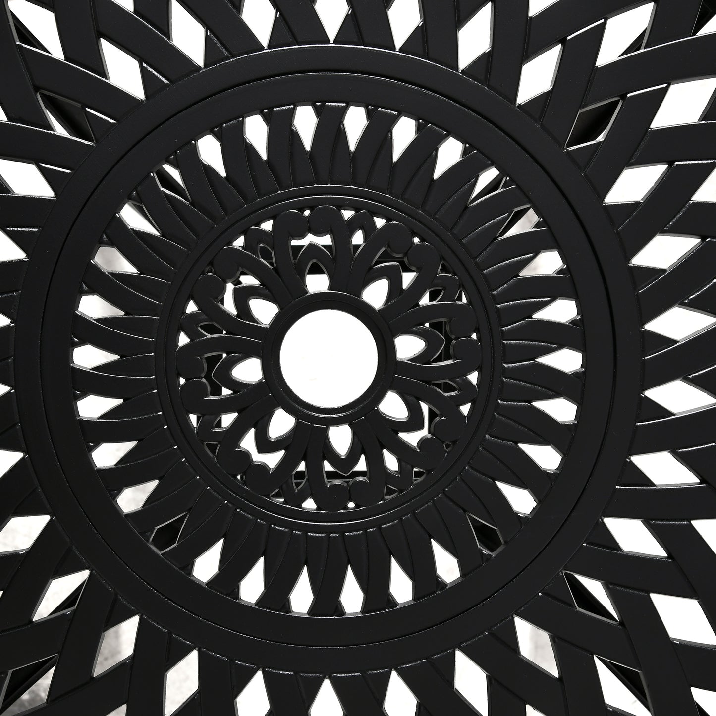 78 cm Round Garden Dining Table