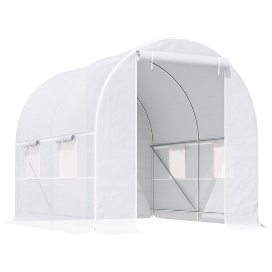 2.5 x 2 x 2 m Polytunnel Greenhouse