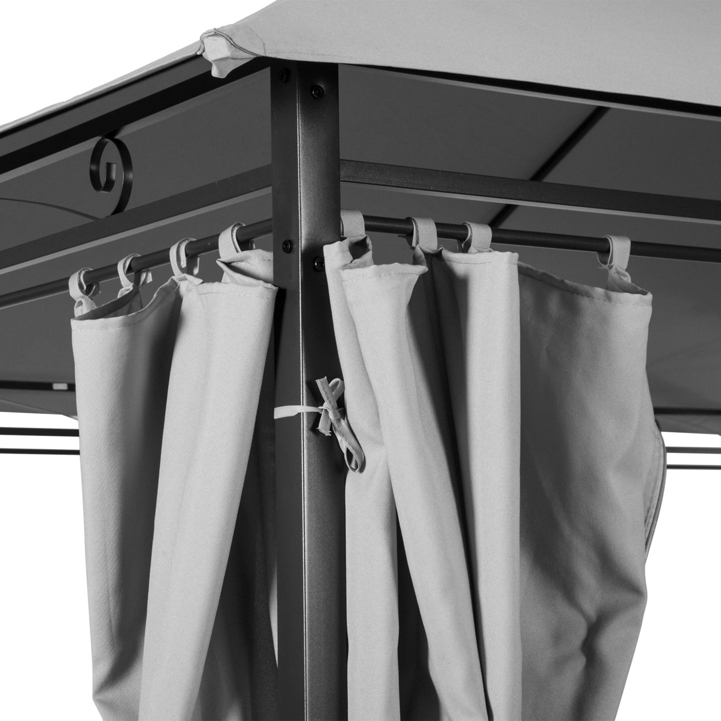 4m x 3(m) Metal Gazebo Canopy Party Tent Garden Pavillion Patio