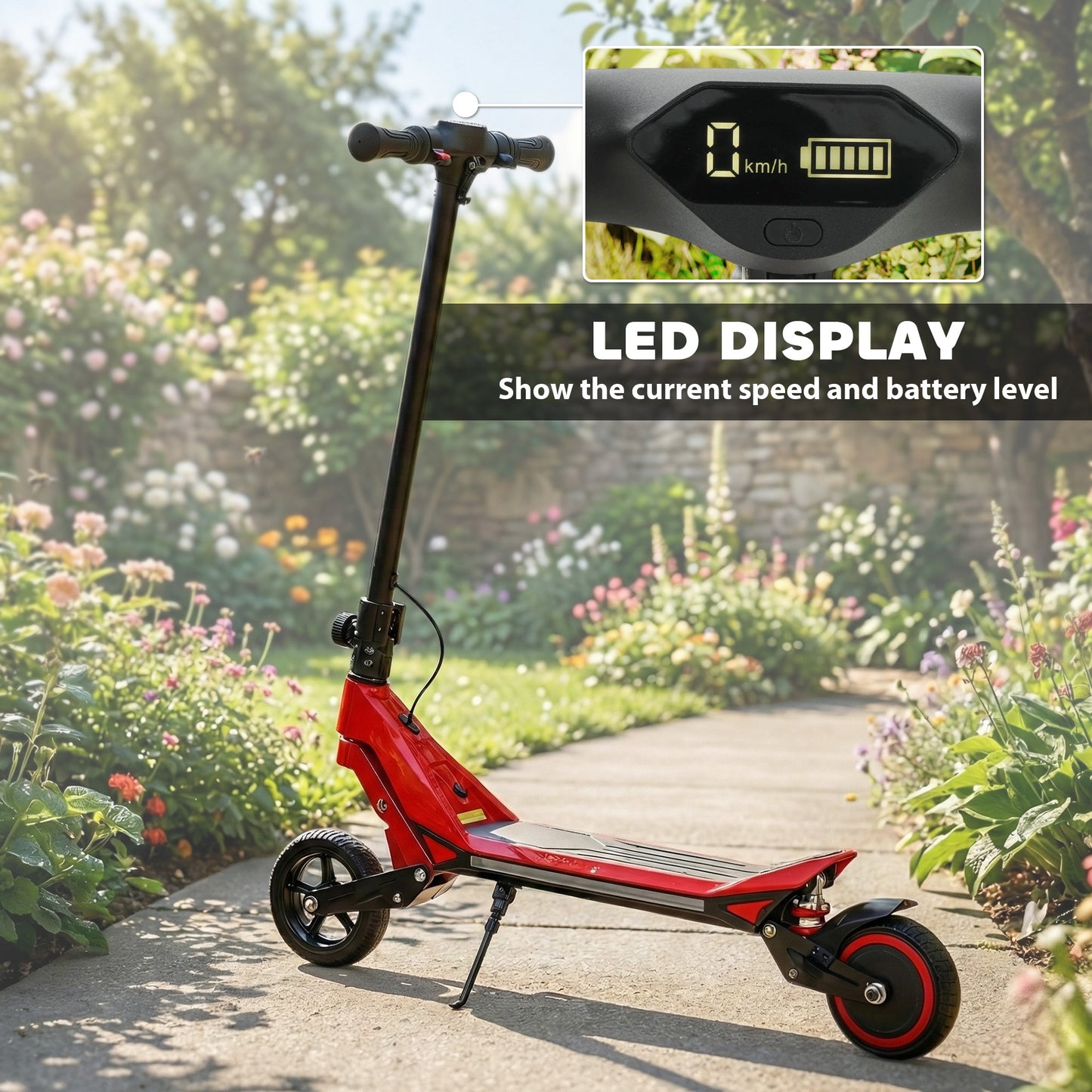 Electric Scooter for Kids, Foldable E Scooter for Age Age 6+