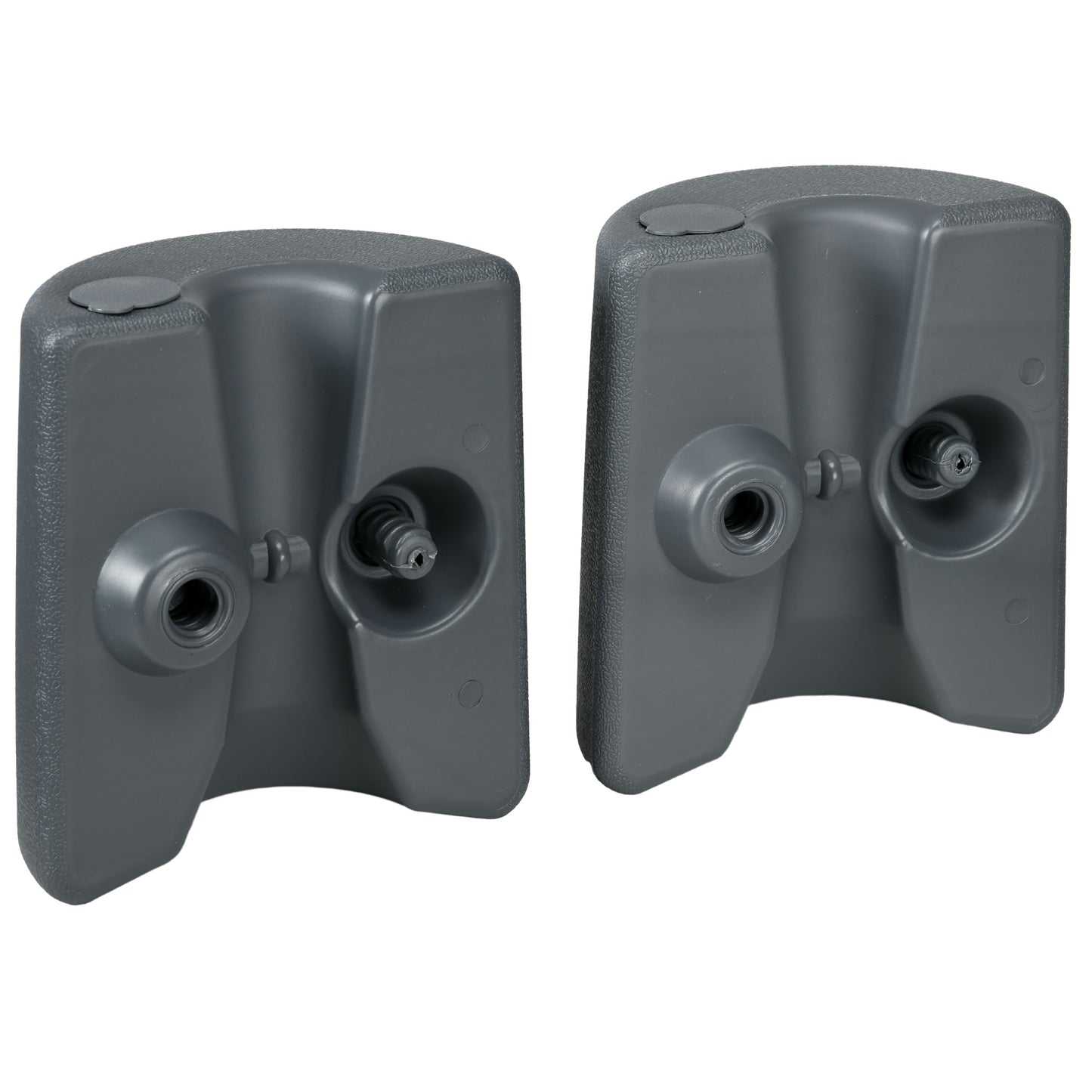 HDPE Tent Weights Set of 4, Canopy Weights, Fill with Water or Sand