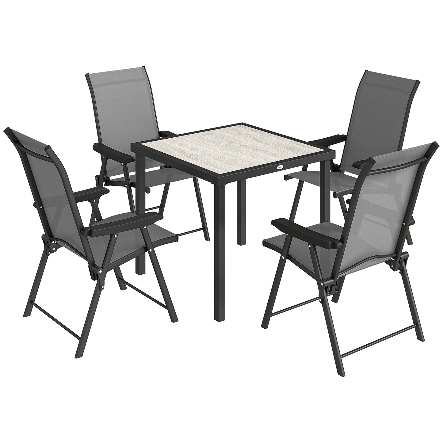 5 Pieces Outdoor Dining Set