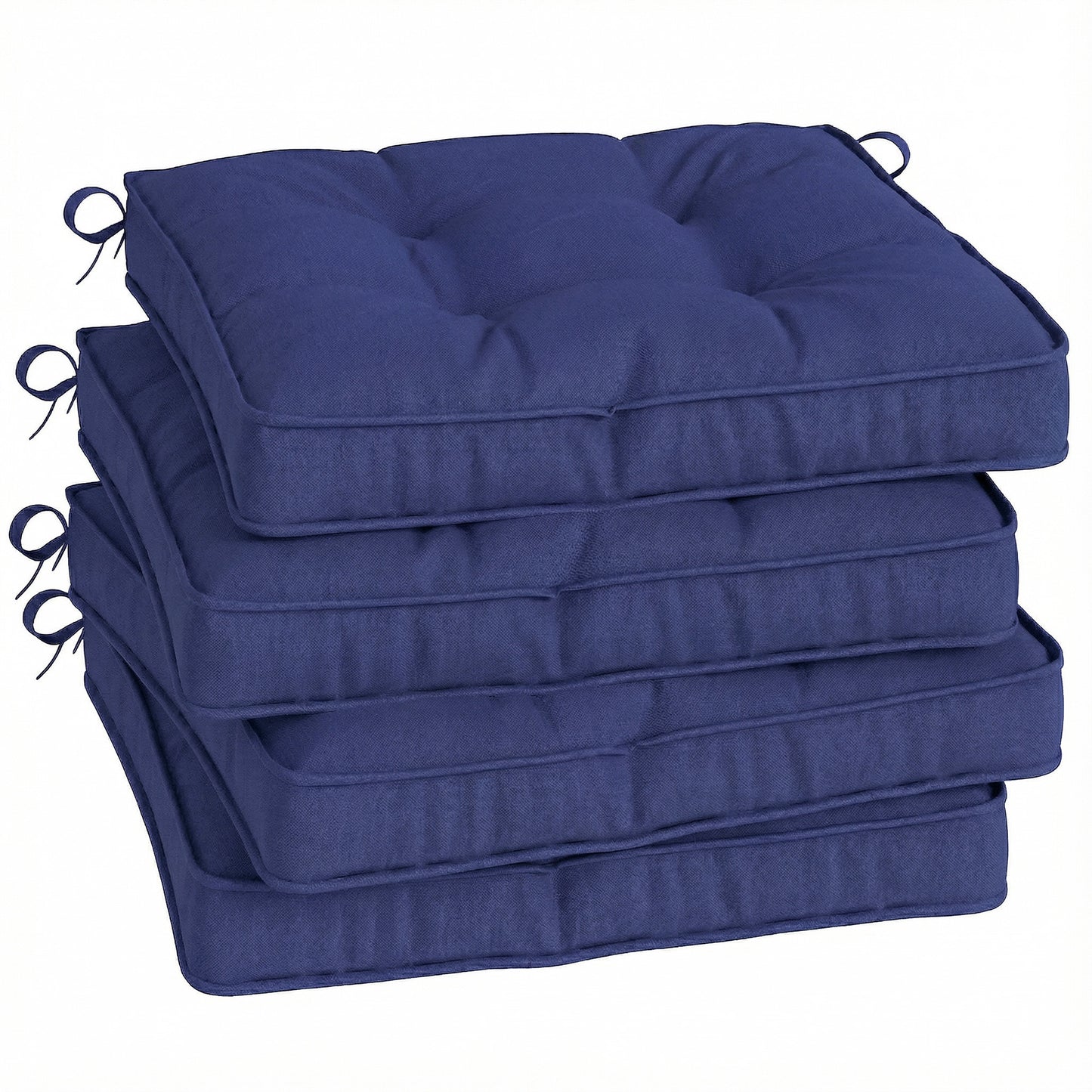 Garden Seat Cushion with Ties