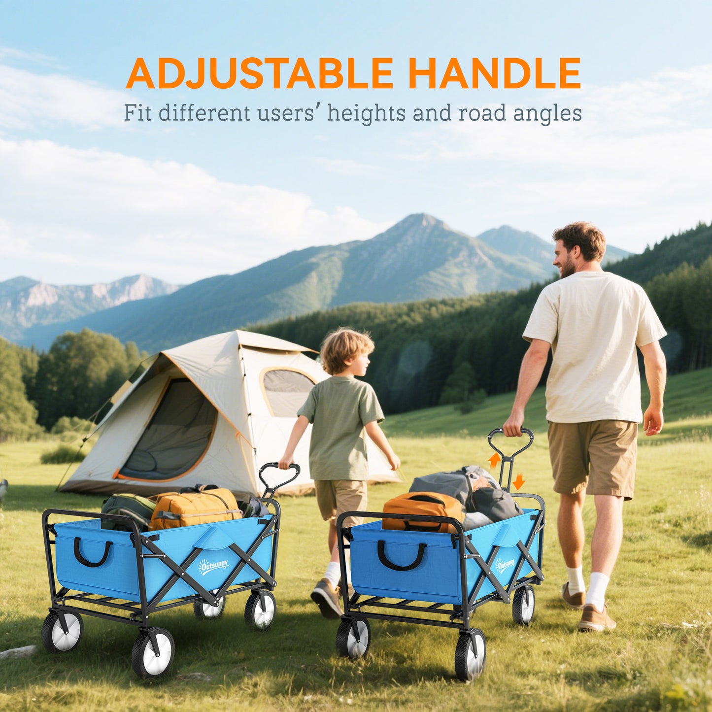 90L Festival Trolley on Wheels